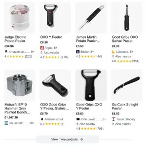 potato peeler advert