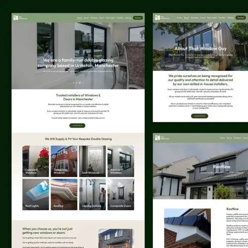 Window installer Website Design